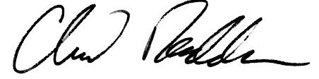 Clint Paddison Signature